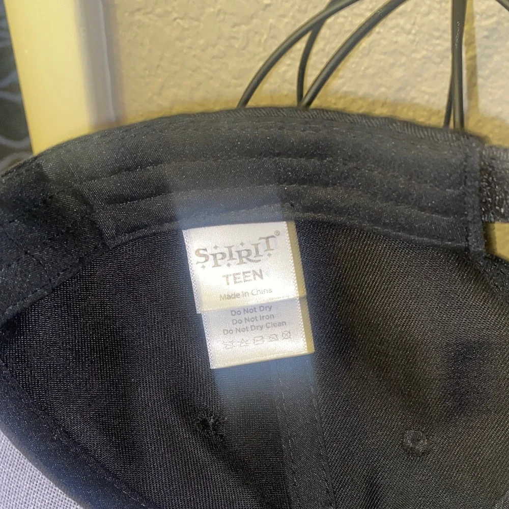 Spirit Black and Blue NASA Kids Cap
